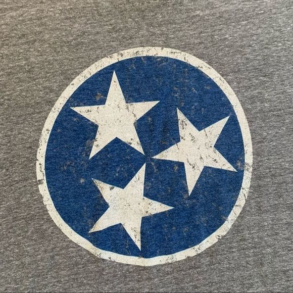 Marc Nelson Gray Graphic Short Sleeve Crewneck Medium - Picture 4 of 6